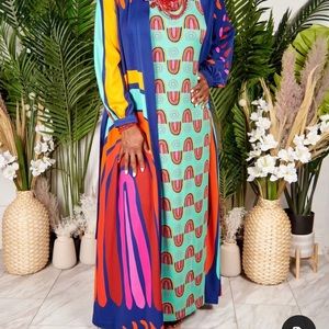 'Ngozi' Luxe' 2 Piece Dress Set (XL)